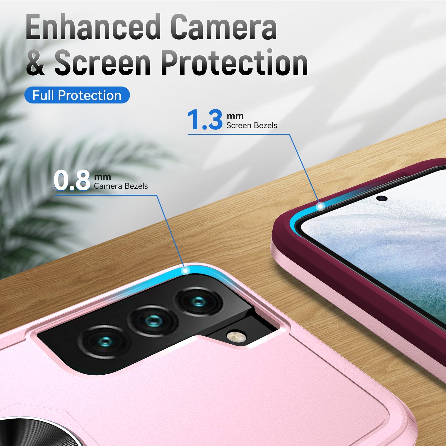 Samsung Galaxy S23 Kickstand fully protected heavy-duty shockproof case