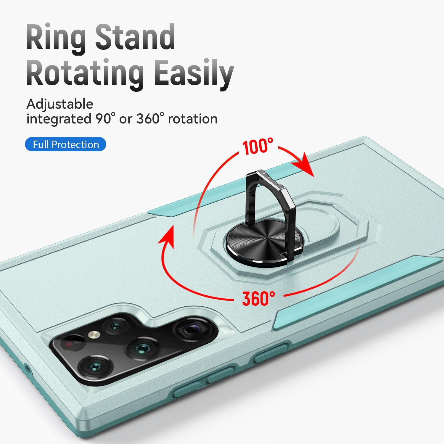 Samsung Galaxy S23 UItra Kickstand fully protected heavy-duty shockproof case