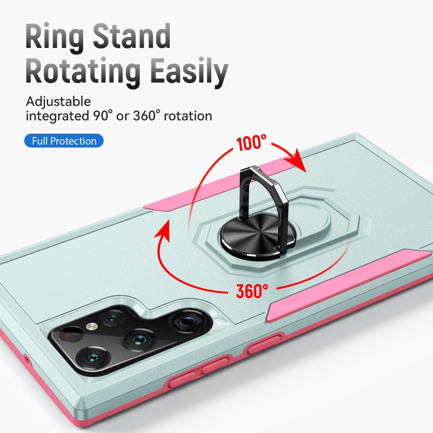 Samsung Galaxy S23 UItra Kickstand fully protected heavy-duty shockproof case