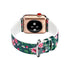 Apple Watch Series 4/3/2/1 with Silver Buckle Rubber Design Colorful Replacement i Watch Bands