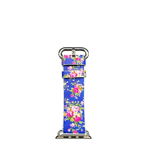 Apple Watch Series 4/3/2/1 with Silver Buckle Rubber Design Colorful Replacement i Watch Bands