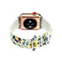 Apple Watch Series 4/3/2/1 with Silver Buckle Rubber Design Colorful Replacement i Watch Bands