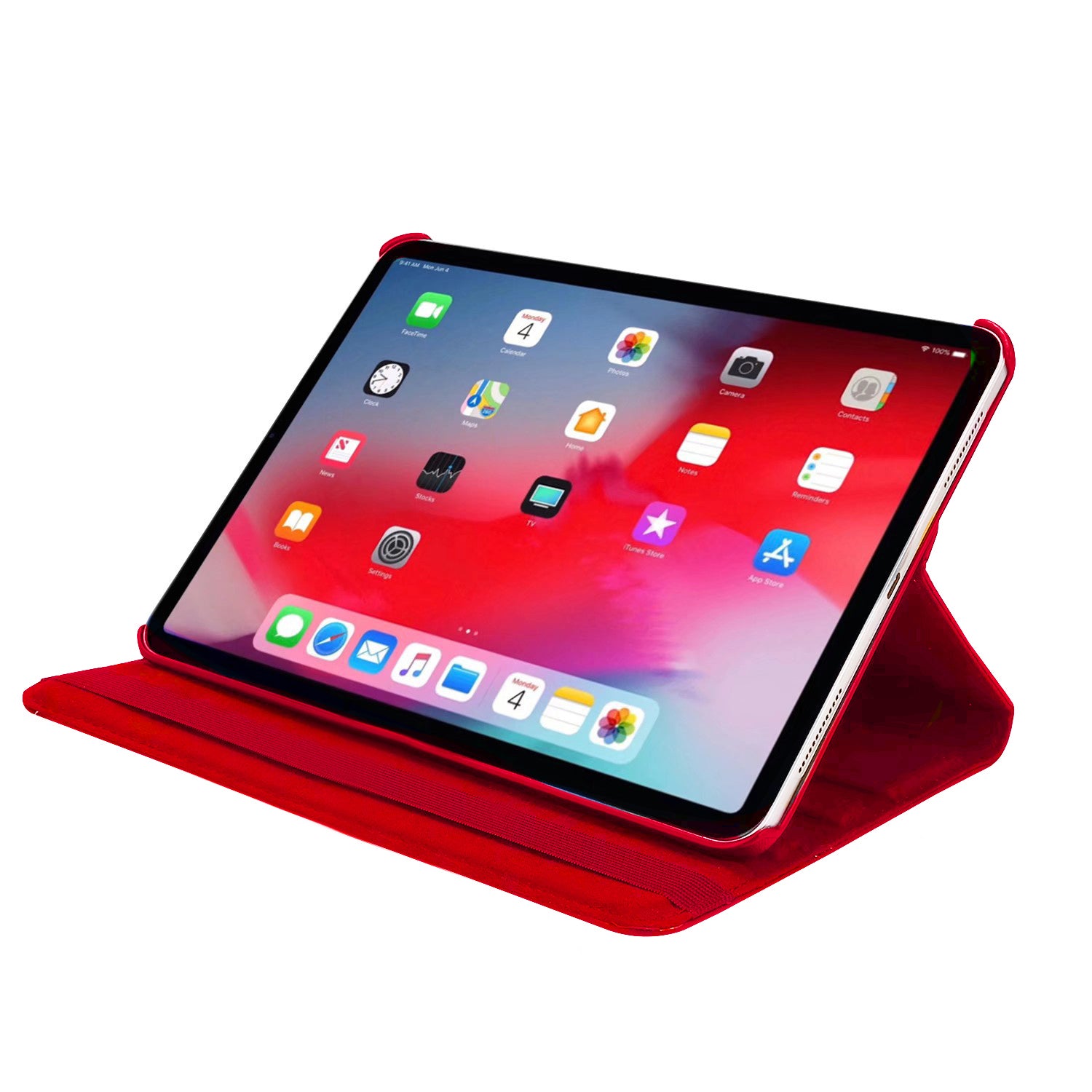 360 Degrees Rotating Leather Standing Case for iPad Pro(12.9)