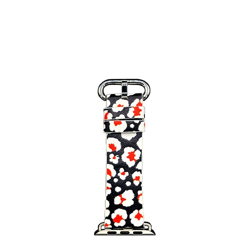 Apple Watch Series 4/3/2/1 with Silver Buckle Rubber Design Colorful Replacement i Watch Bands