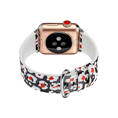 Apple Watch Series 4/3/2/1 with Silver Buckle Rubber Design Colorful Replacement i Watch Bands