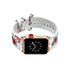 Apple Watch Series 4/3/2/1 with Silver Buckle Rubber Design Colorful Replacement i Watch Bands