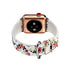 Apple Watch Series 4/3/2/1 with Silver Buckle Rubber Design Colorful Replacement i Watch Bands