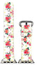 Apple Watch Series 4/3/2/1 with Silver Buckle Rubber Design Colorful Replacement i Watch Bands