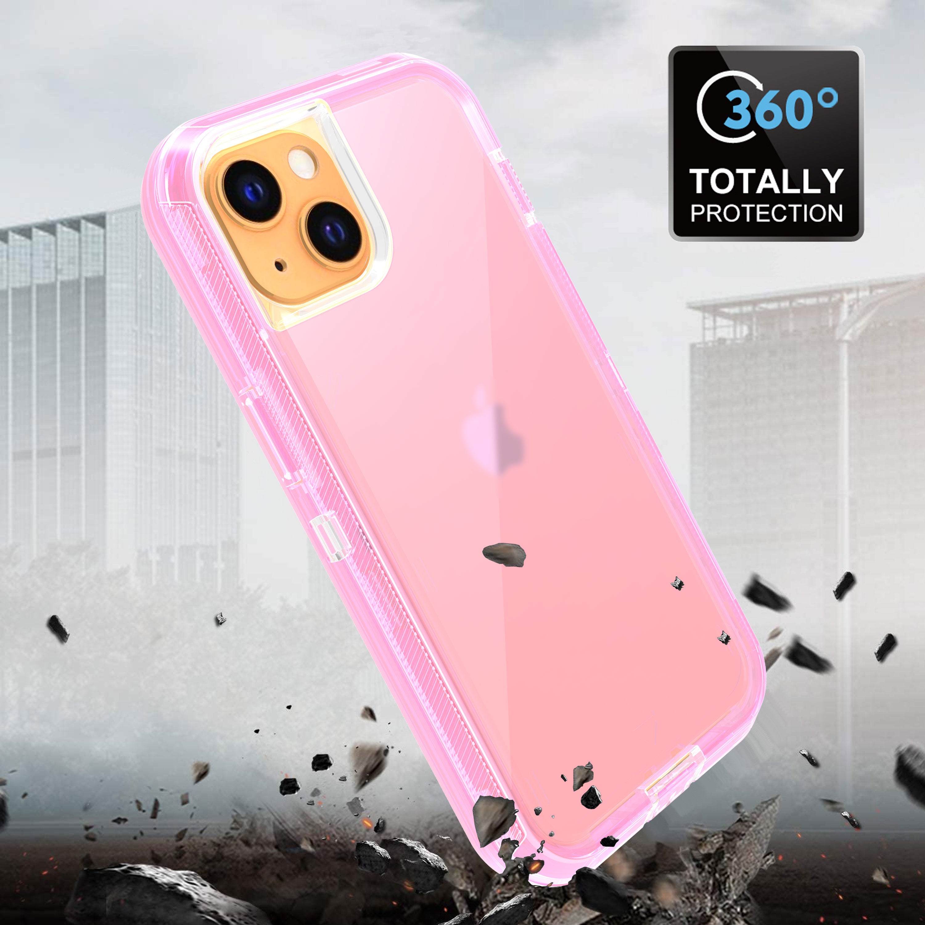iPhone 13 mini Transparent Full Protection Heavy Case