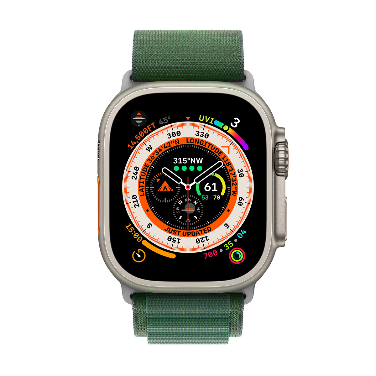 49mm Apple Watch Ultra Double layer finely woven loopback strap compatible Ultra 2