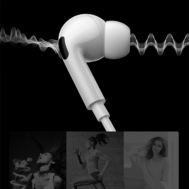 Soft Earbuds with Mic and Volume Control for iPhone 12 /11 /XS /8 /8 Plus /7 /7 Plus