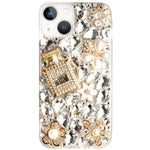iPhone 14/13 3D diamond luxury bling bling TPU case