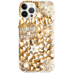iPhone 13 Pro Max 3D diamond luxury bling bling TPU case-Pink*Lollipop