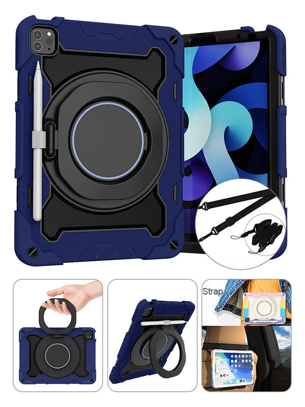 Silicone tablet case with pen case for iPad Pro 11(2021)