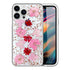 Soft Plastic Fashion Colorful Flowers Design Case for iPhone 13 Pro