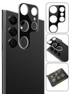 Camera Tempered High Definition Camera Lens Protector for Samsnug Galaxy S22 Ultra-Black