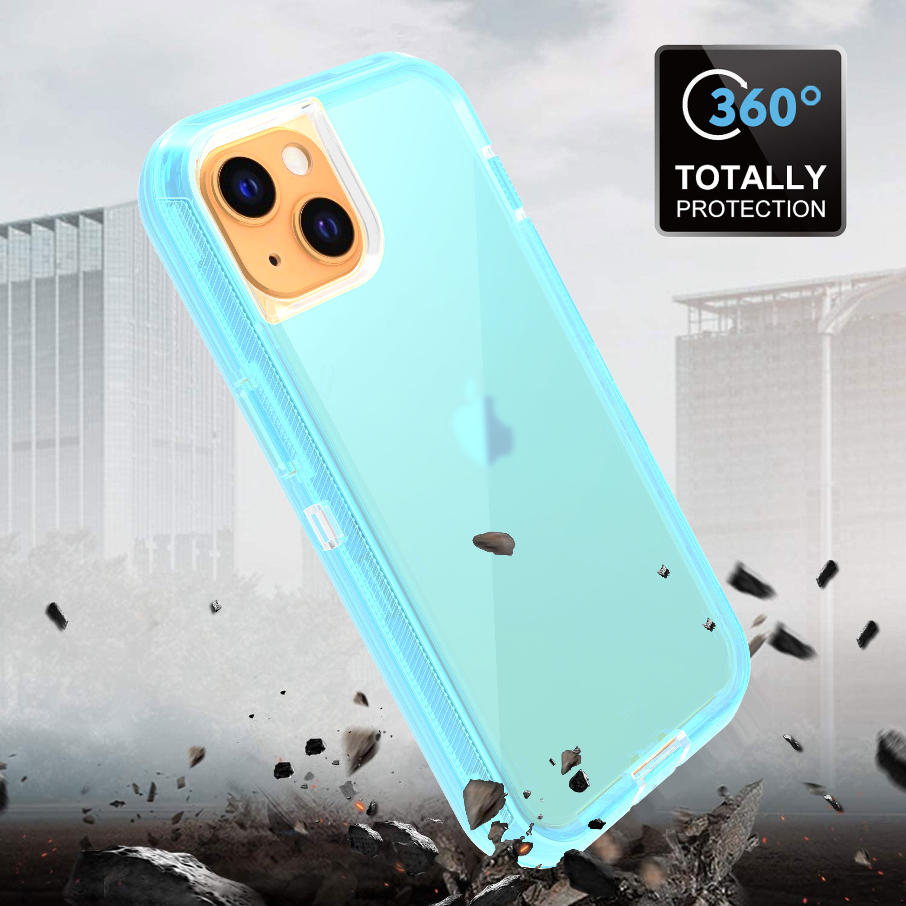 iPhone 13 mini Transparent Full Protection Heavy Case