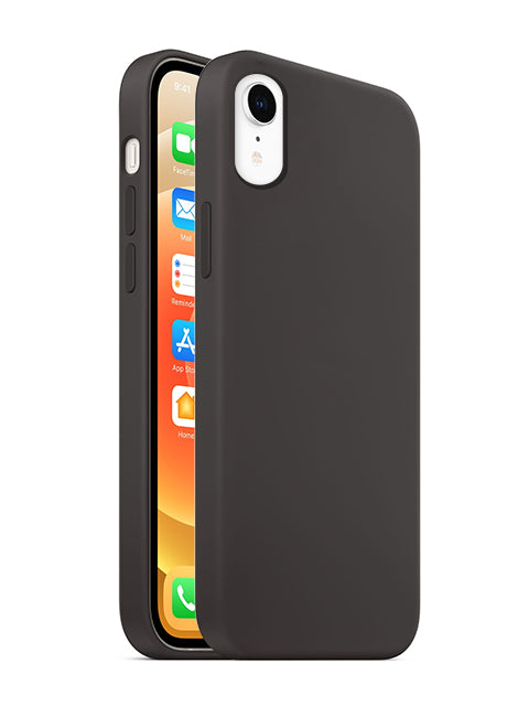 iPhone XR Colorful Liquid Silicone Gel Rubber Case