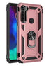 MOTO G Stylus(2020) Dual Colors Ring Magnetic GPS car mount Phone Holder Case