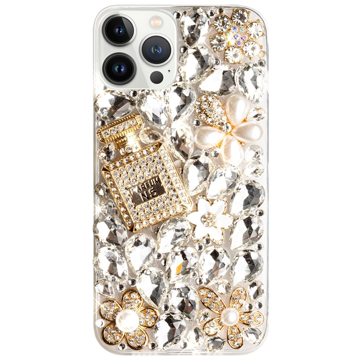 iPhone 13 Pro Max 3D diamond luxury bling bling TPU case-Pink*Lollipop