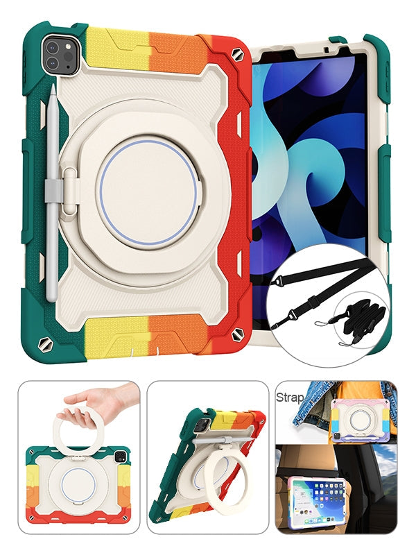 Silicone tablet case with pen case for iPad Pro 11(2021)