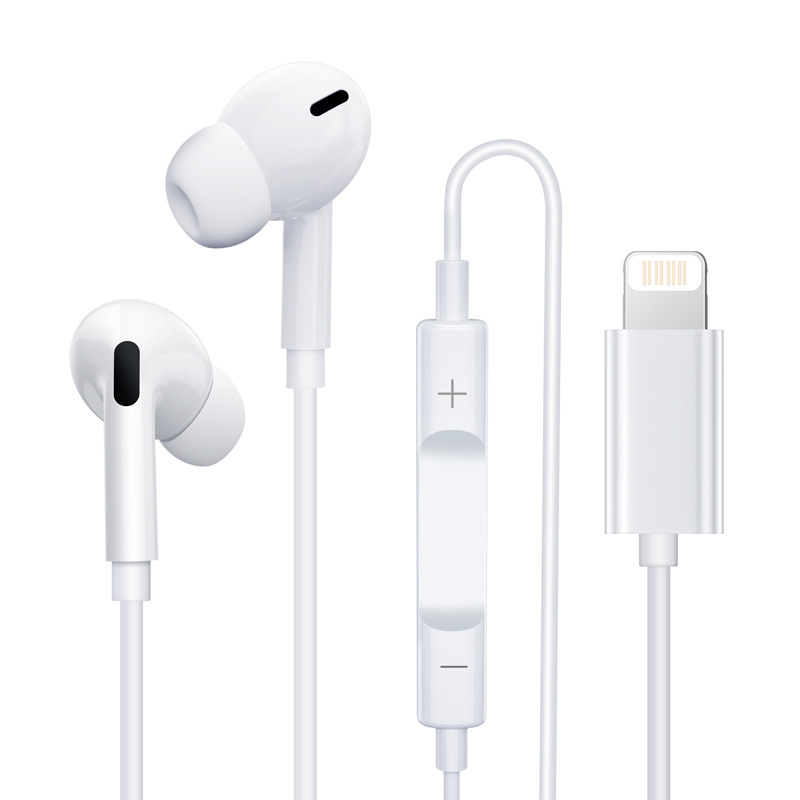 Soft Earbuds with Mic and Volume Control for iPhone 12 /11 /XS /8 /8 Plus /7 /7 Plus