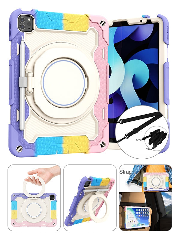 Silicone tablet case with pen case for iPad Pro 11(2021)