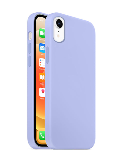 iPhone XR Colorful Liquid Silicone Gel Rubber Case