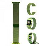 42 mm Stainless Steel Wristband for i-Watch Series 4/3/2/1  Milanese Loop with Strong Magnetic Closure Strap