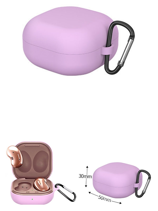 Galaxy Buds2 Live /Pro silicone case  cover with carabiner