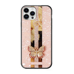 iPhone 13 Pro Max Butterfly Bling Bling TPU Luxury Phone Case (6.7 ")