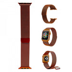 42 mm Stainless Steel Wristband for i-Watch Series 4/3/2/1  Milanese Loop with Strong Magnetic Closure Strap