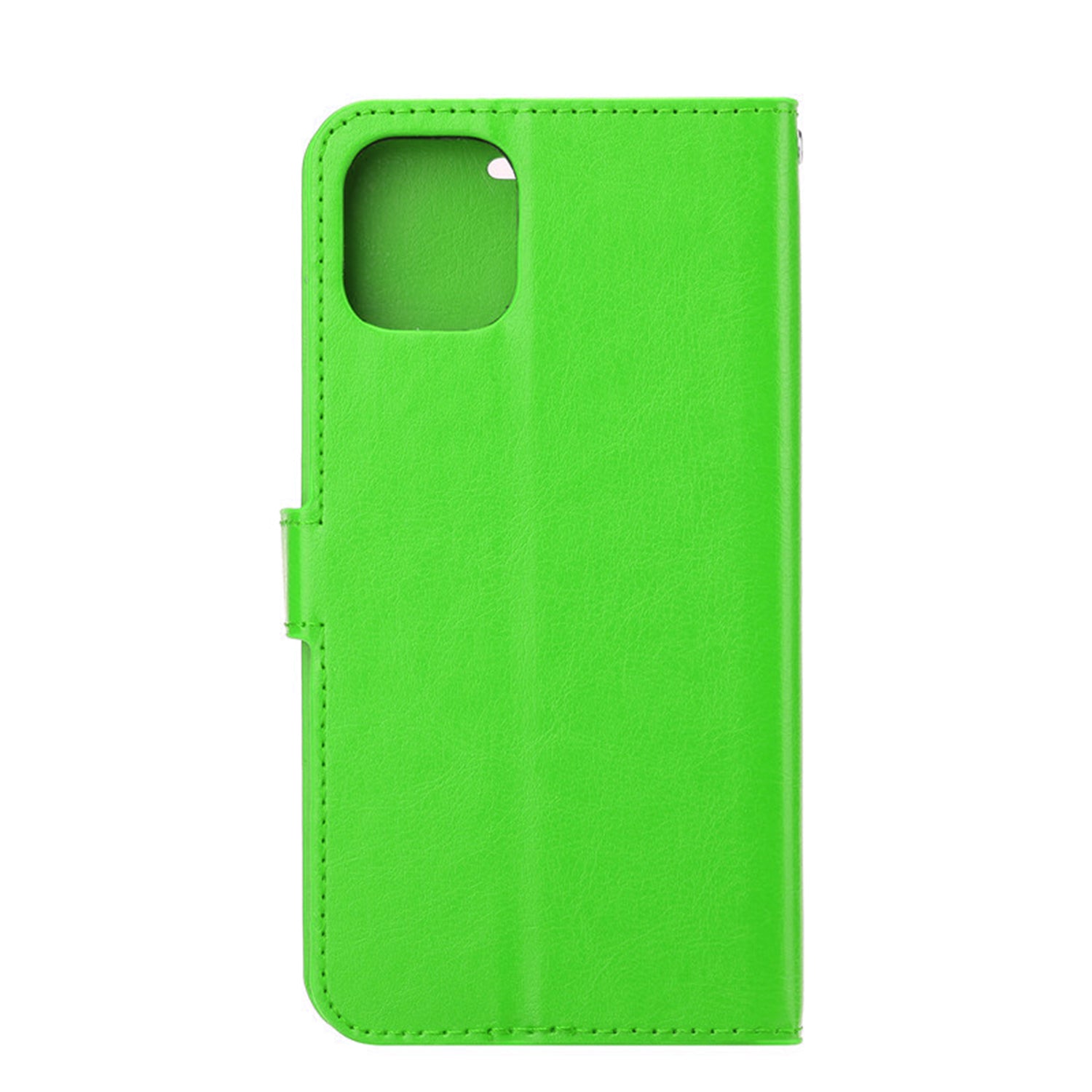 iPhone 11 (6.1") Plain Leather Wallet Case