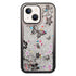 iPhone 13 mini Diamond inlaid on both sides, colorful butterfly quicksand  case
