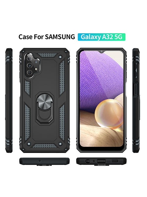 Samsung Galaxy A32(5G) Ring Magnetic GPS car mount Phone Holder Case
