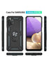 Samsung Galaxy A32(5G) Ring Magnetic GPS car mount Phone Holder Case