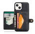 iPhone 14/13 Magnetic 2 in1 Leather Card Bag Case and Removable Back Cover