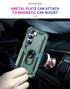 Samsung Galaxy S23 Case Ring Magnetic GPS car mount Phone Holder case