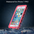 Apple iPhone 8/7 Plus 360 Full Protective Waterproof Case with Built-in Screen Fingerprint Protector
