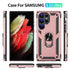 Samsung Galaxy S23  Ultra Case Ring Magnetic GPS car mount Phone Holder case