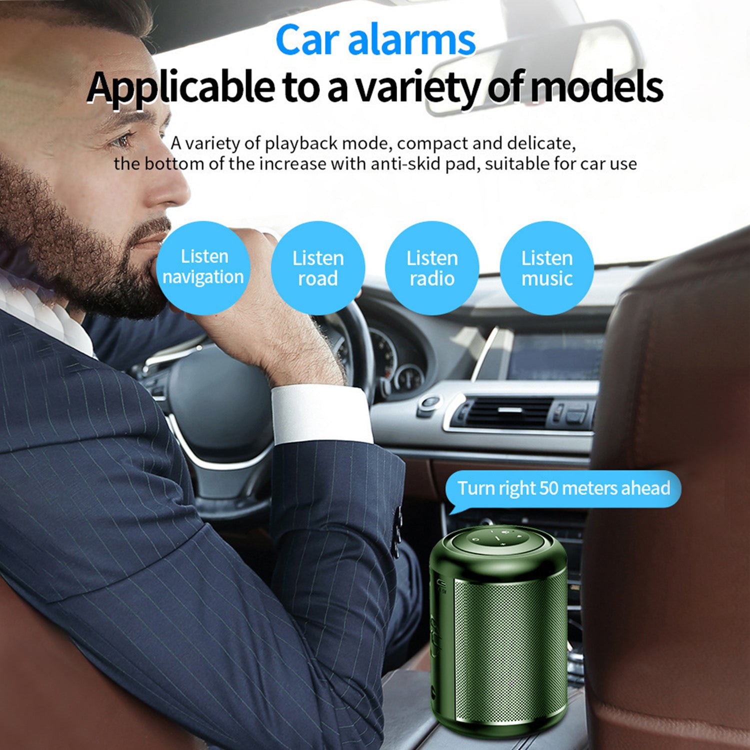 Wireless Bluetooth  insert  card U disk speaker