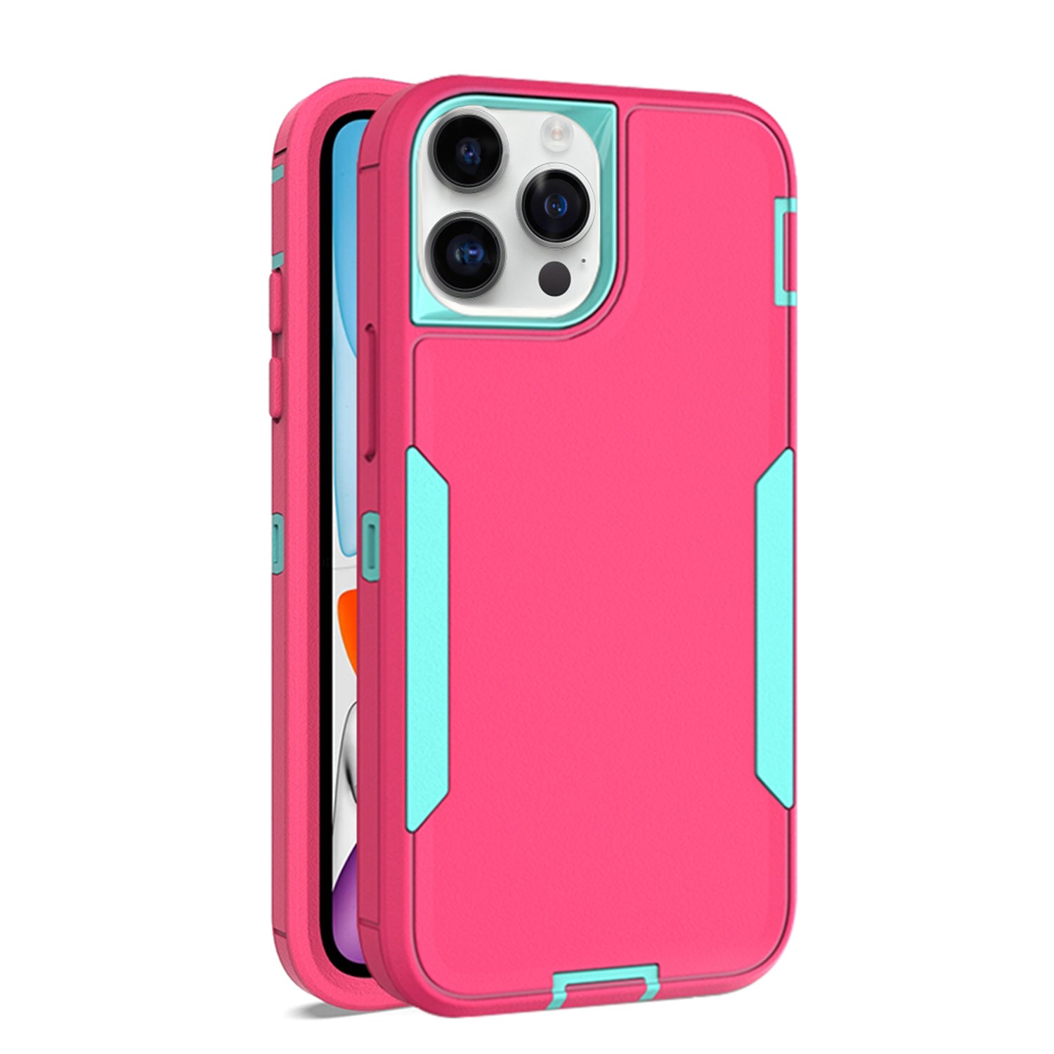 iPhone 13 Pro Max Adsorbable  fully protected heavy-duty shockproof housing case