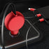 3 in 1  QC 3.0/PD  quick car charger with retractable charging cable