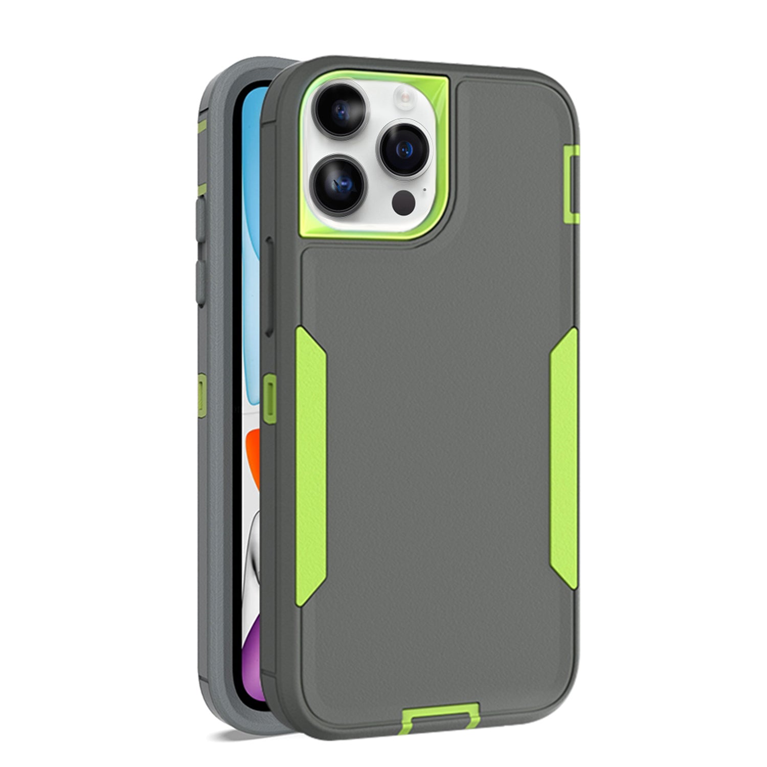 iPhone 13 Pro Max Adsorbable  fully protected heavy-duty shockproof housing case