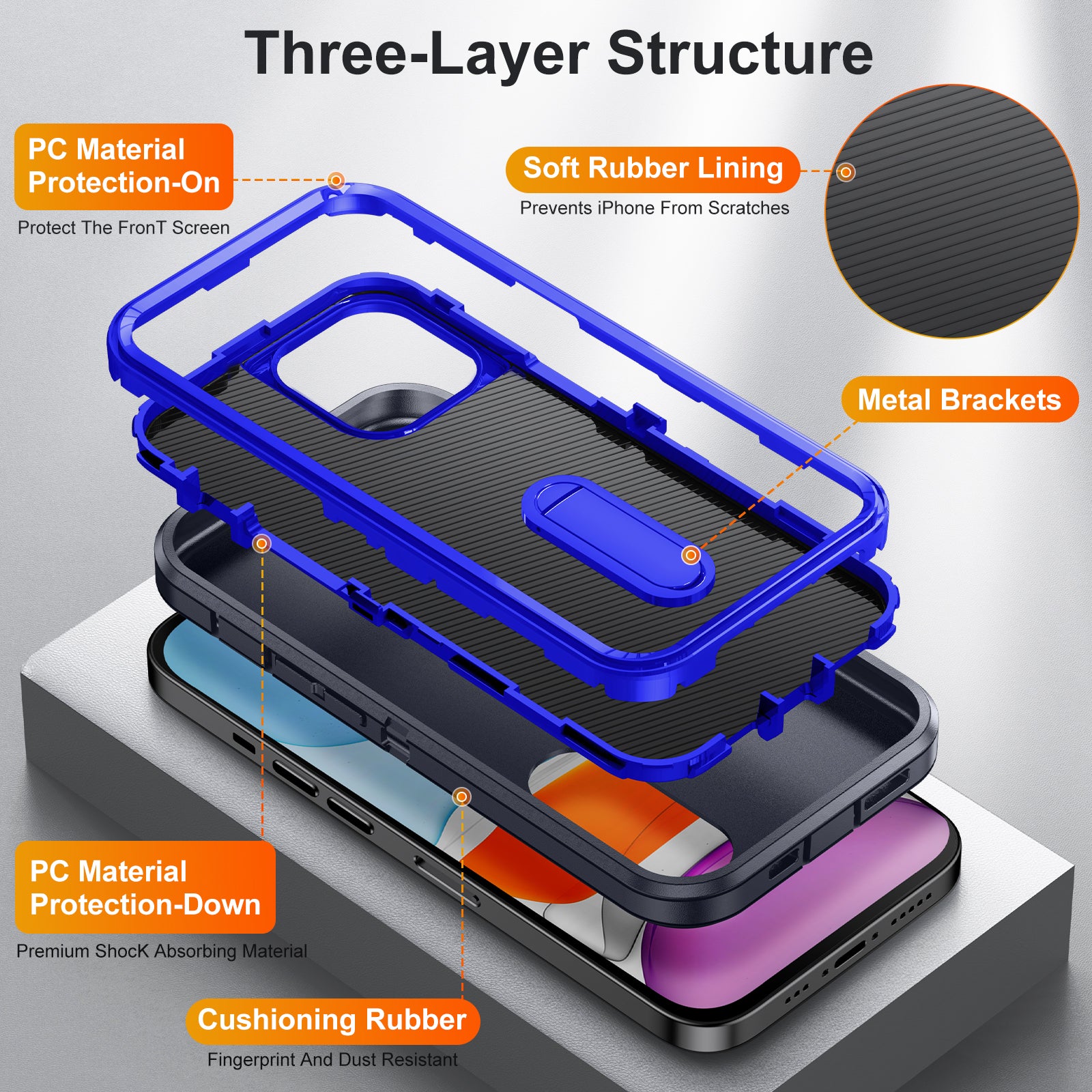 iPhone 11 Kickstand anti-dropProtection Case