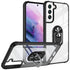 Samsung Galaxy S23 Plus Transparent acrylic material with Magnetic GPS Car Mount Phone Holder Case support on the back