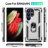 Samsung Galaxy S23  Ultra Case Ring Magnetic GPS car mount Phone Holder case
