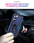 Samsung Galaxy S23 Plus Case Ring Magnetic GPS car mount Phone Holder case