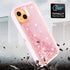 Transparent Floating Glitter Heavy Duty Case  for iPhone 13 mini