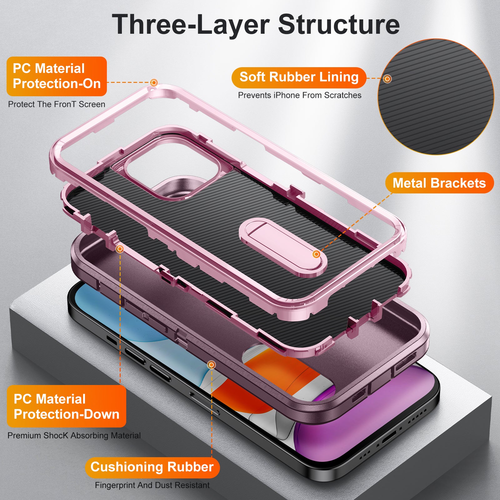 iPhone 11 Kickstand anti-dropProtection Case